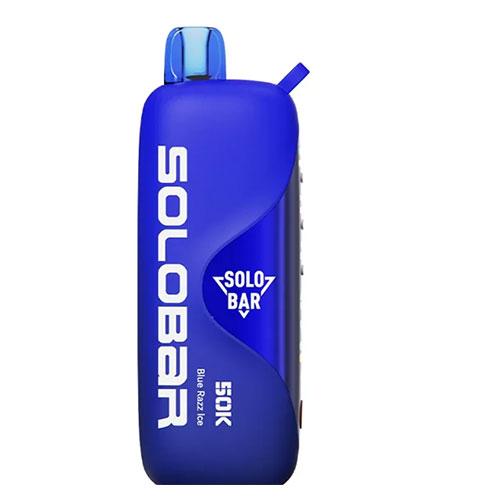 Blue Razz Ice Solobar 50000 PuffsIvory Vapes